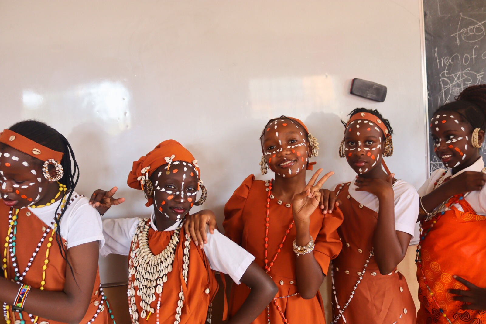 Cultural Day Girls Portrait